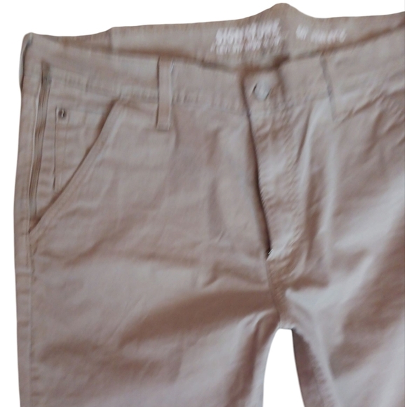 Signature By Levi Strauss & Co S67 Athletic Khaki Denim Pants - Picture 6 of 8